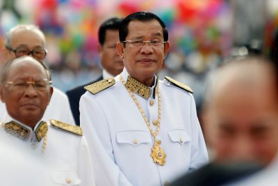 Cambodian prime minister Hun Sen
