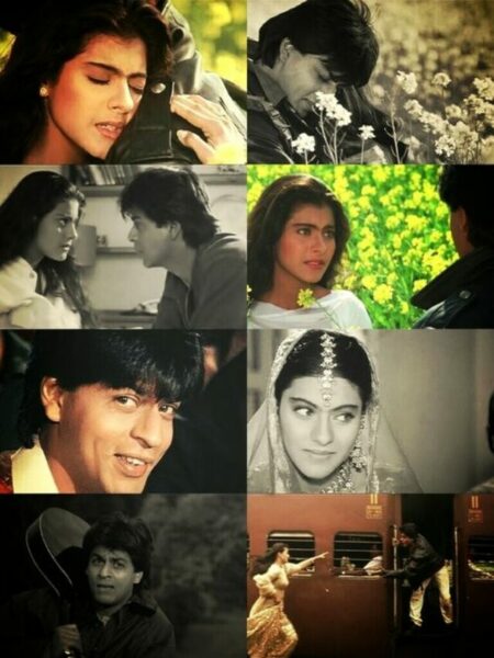 Shahrukh Khan and Kajol - Dilwale Dulhania Le Jayenge - DDLJ (1995)