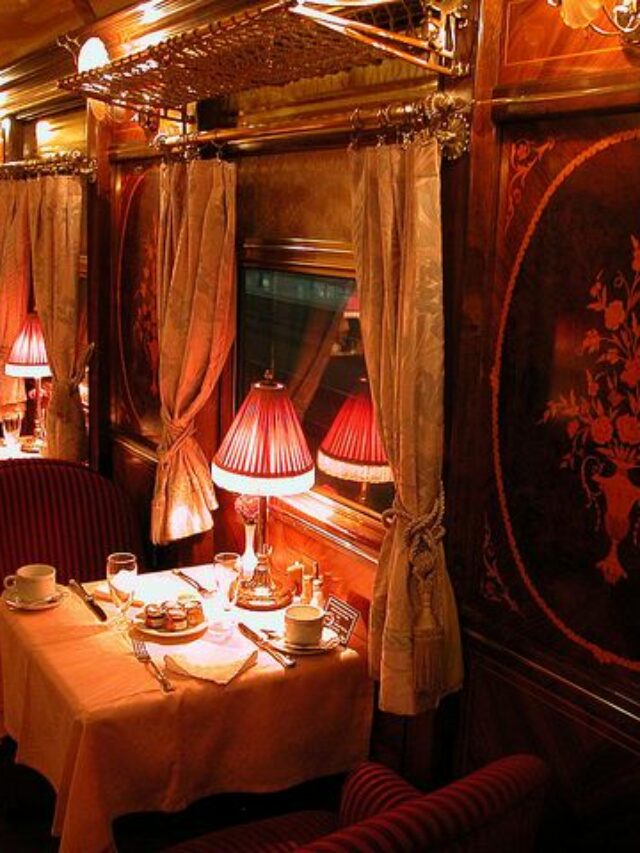 Dine Like a Royal in These Lavish Train Cars!