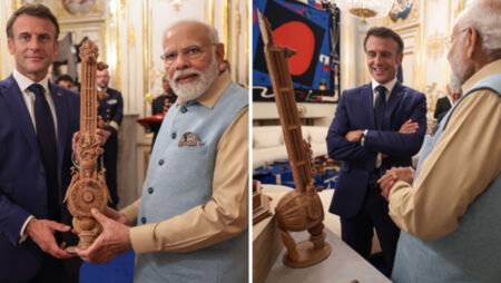 PM Modi’s Gratuity for President Macron and his wife - Asiana Times