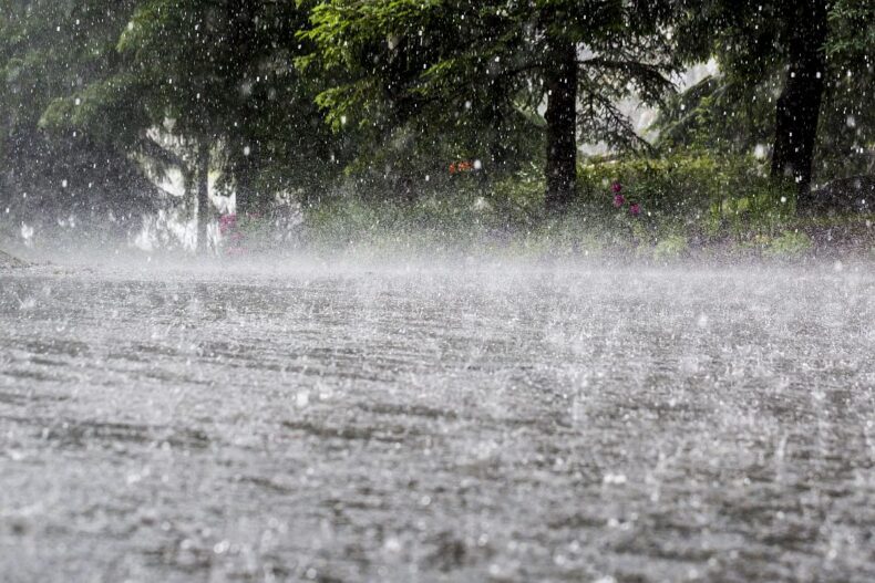 Heavy rainfall across India