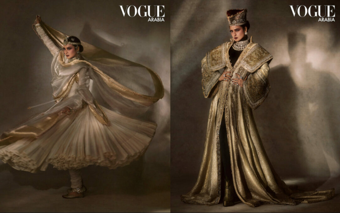 Rekha: Reigning Supreme on Vogue's Cover and Embracing a Life of Stardom - Asiana Times