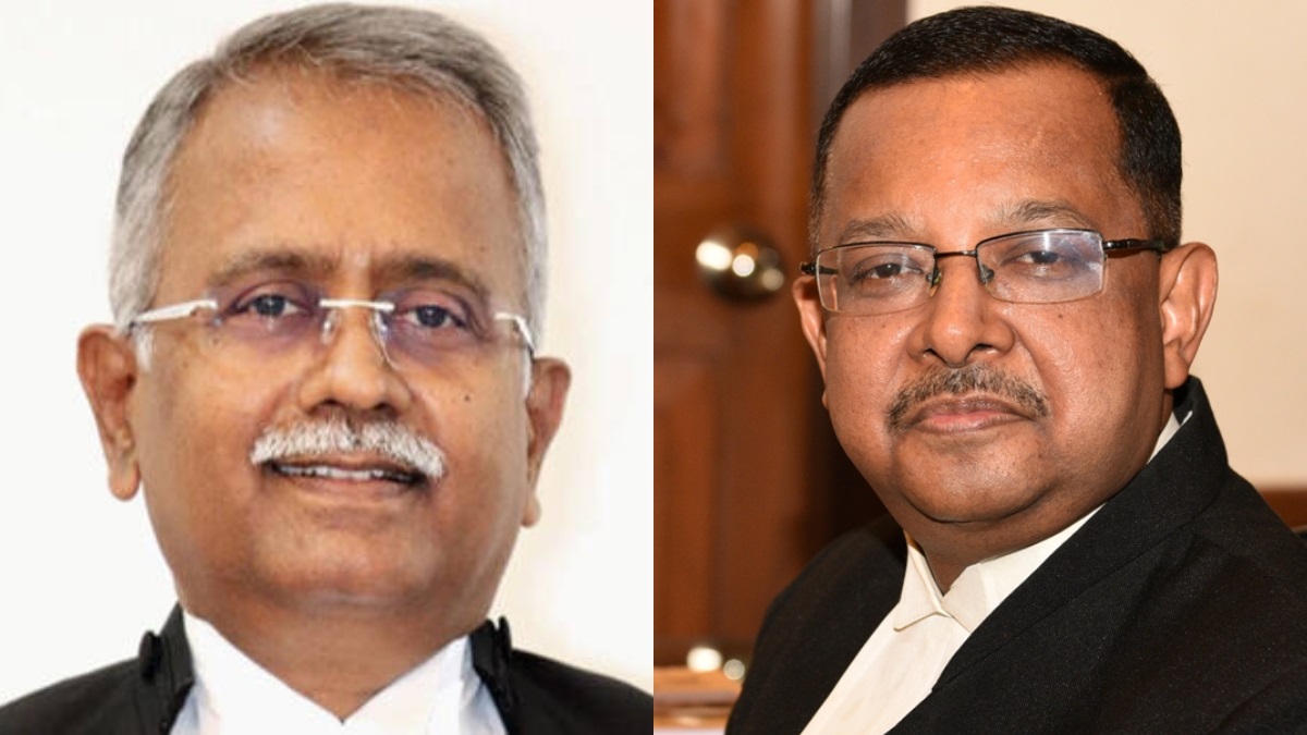 Justices Ujjal Bhuyan and SV Bhatti