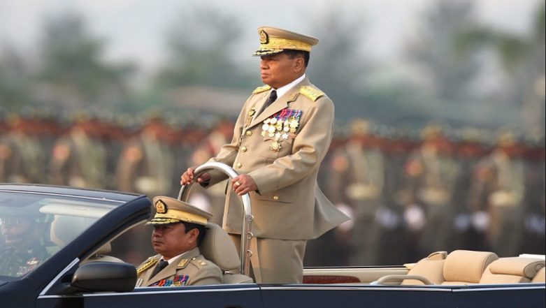 Myanmar's Commander-in-chief, Min Aung Hlaing (Photo: Youth Forum for Foreign Affairs)