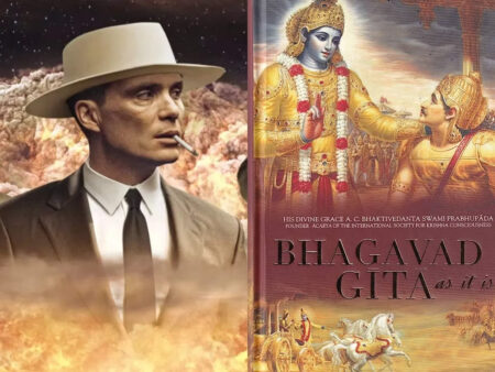 Oppenheimer Bhagavad Gita Link Angers Indians; Calls Boycott