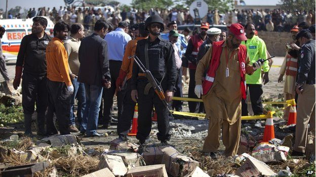 44 dead in a suicide bombing at Pakistan political rally. - Asiana Times