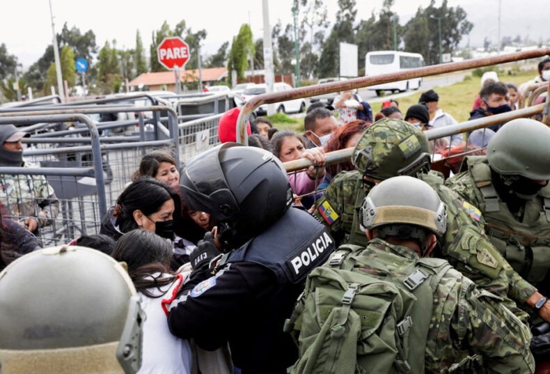 Prison fights in Ecuador