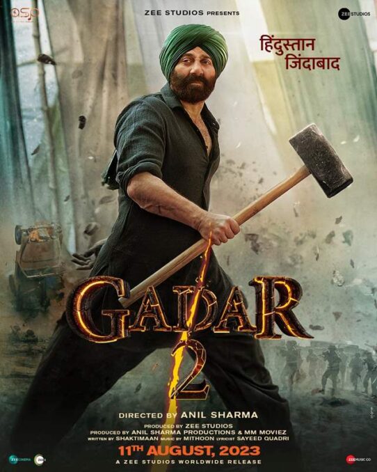 Gadar 2 about to cross 400 crores mark. - Asiana Times