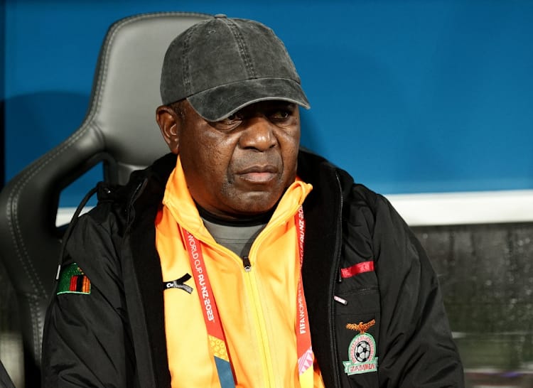 Zambian coach Bruce Mwape