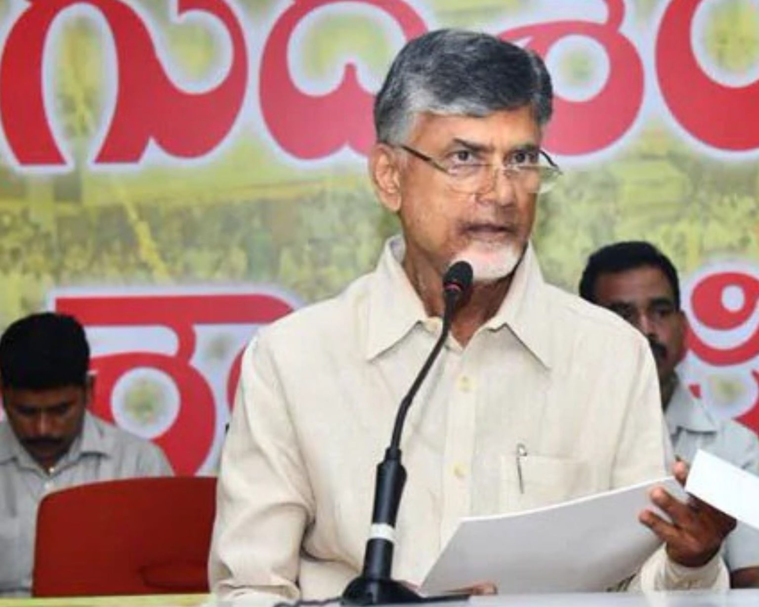 Chandrababu Naidu says that his role in national politics is quite clear