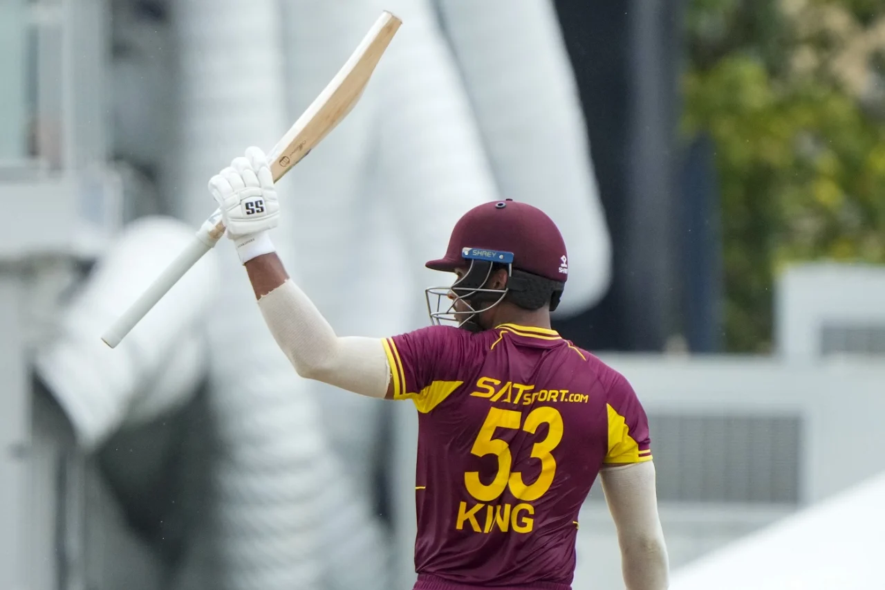 Brandon King Scored 85 in fifth T20 between India and West Indies