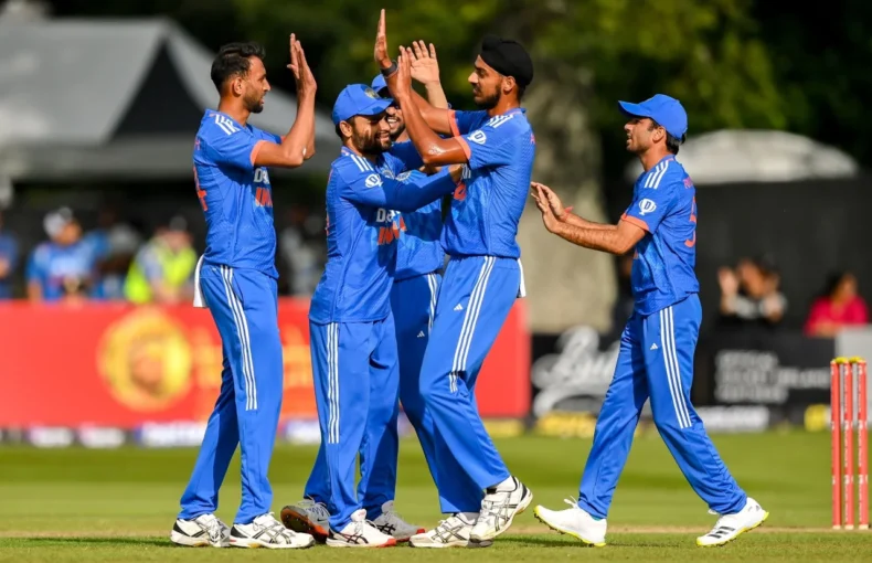 India won the series against Ireland