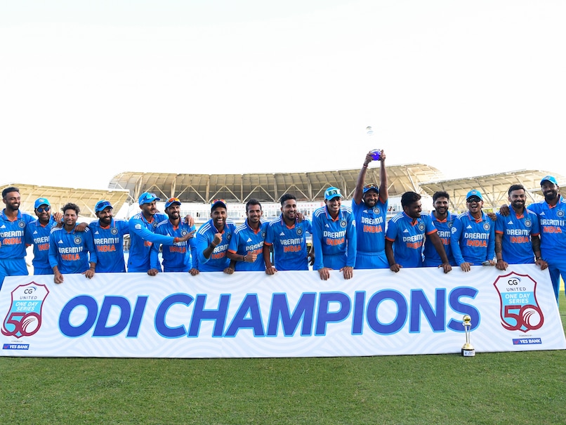 India won the series