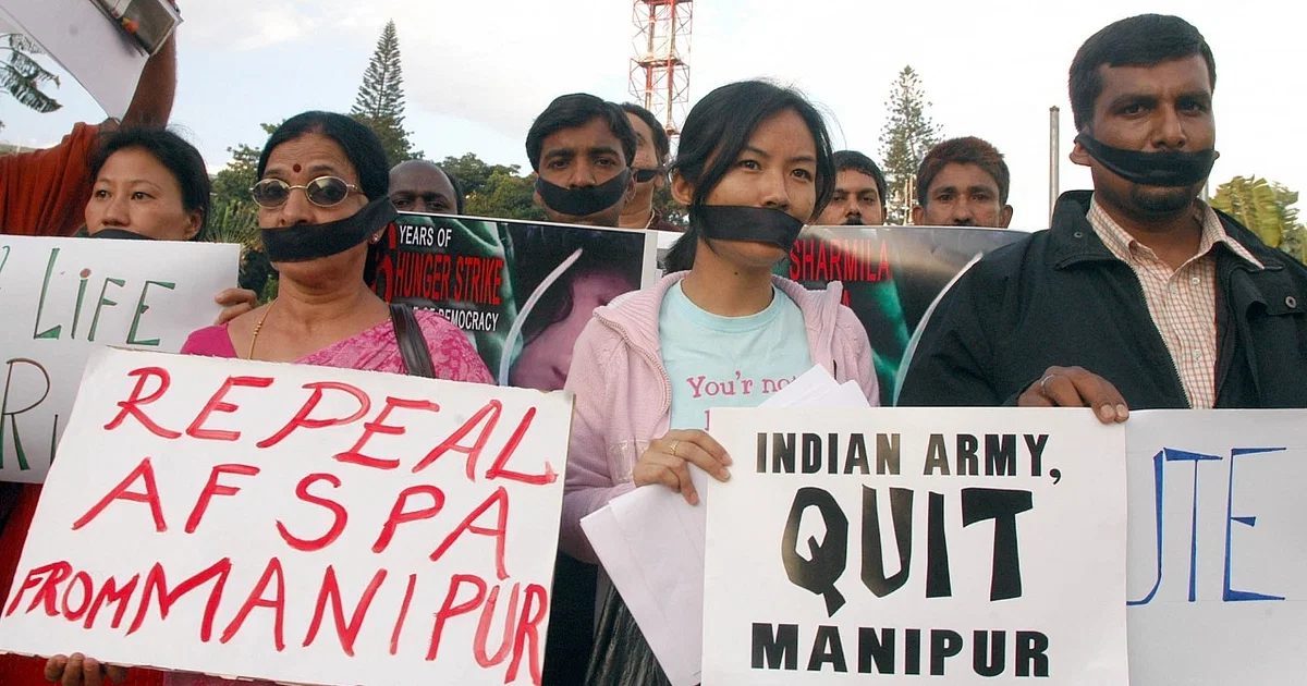 Tribals protest in Manipur; Demands Re-imposition of AFSPA in certain areas - Asiana Times