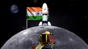 Chandrayaan 3 landed safely over south-pole of lunar surface and secured 1st position there and on moon secured 4th position.