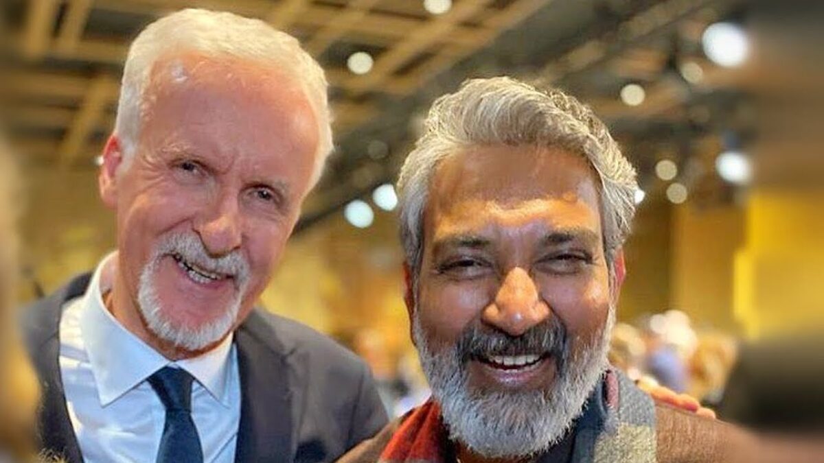 SS Rajamouli and James Cameron Talk About RRR Movie