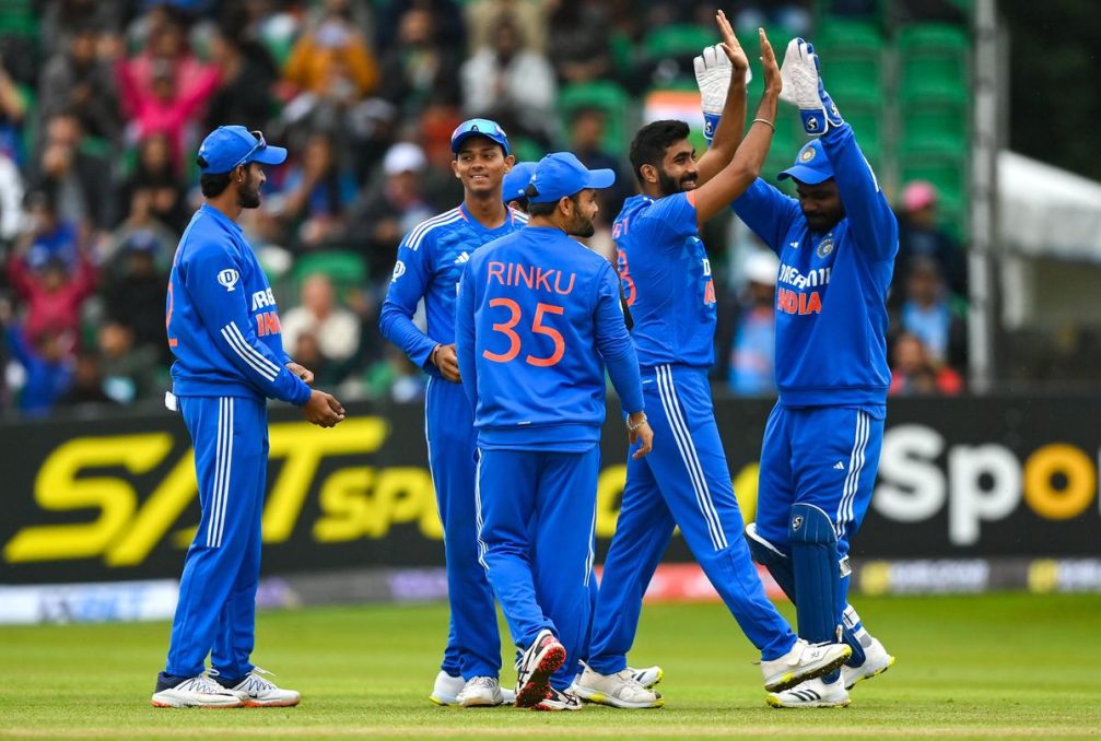 India won 1st T20 against Ireland