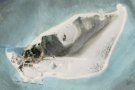 Satellite image of Triton Island as of 15th August, 2024