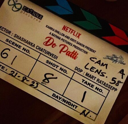 Kriti Sanon starts filming debut production "Do Patti" - Asiana Times
