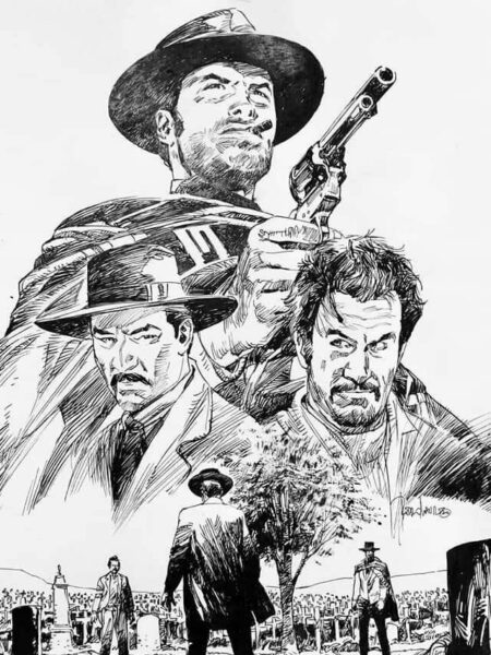 Pin by Antonino Gregorio Nardo on Scene tratte da western all'italiana _ Western artwork, Western posters, Western gunslinger art