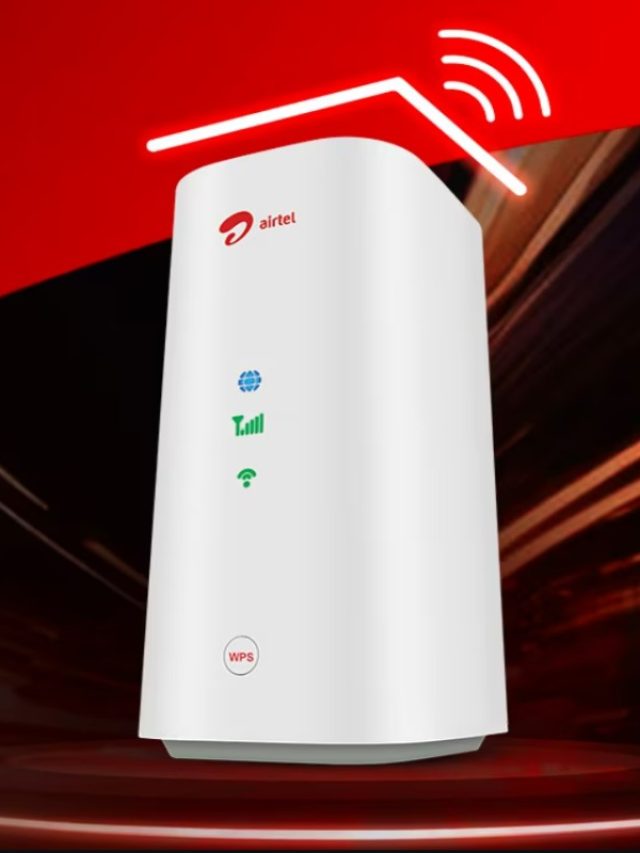 Airtel Launched Xstream AirFiber Home Wi-Fi Service.