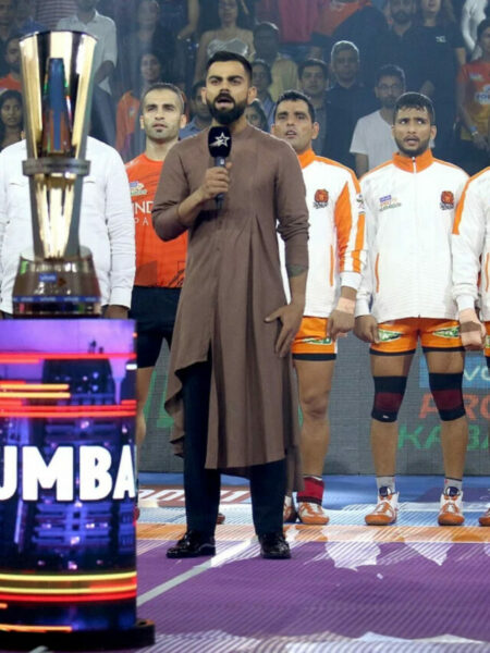 Virat Kohli at Pro Kabaddi League