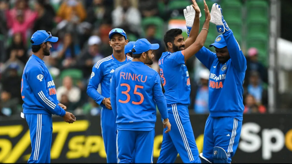 India won the t20 series against Ireland