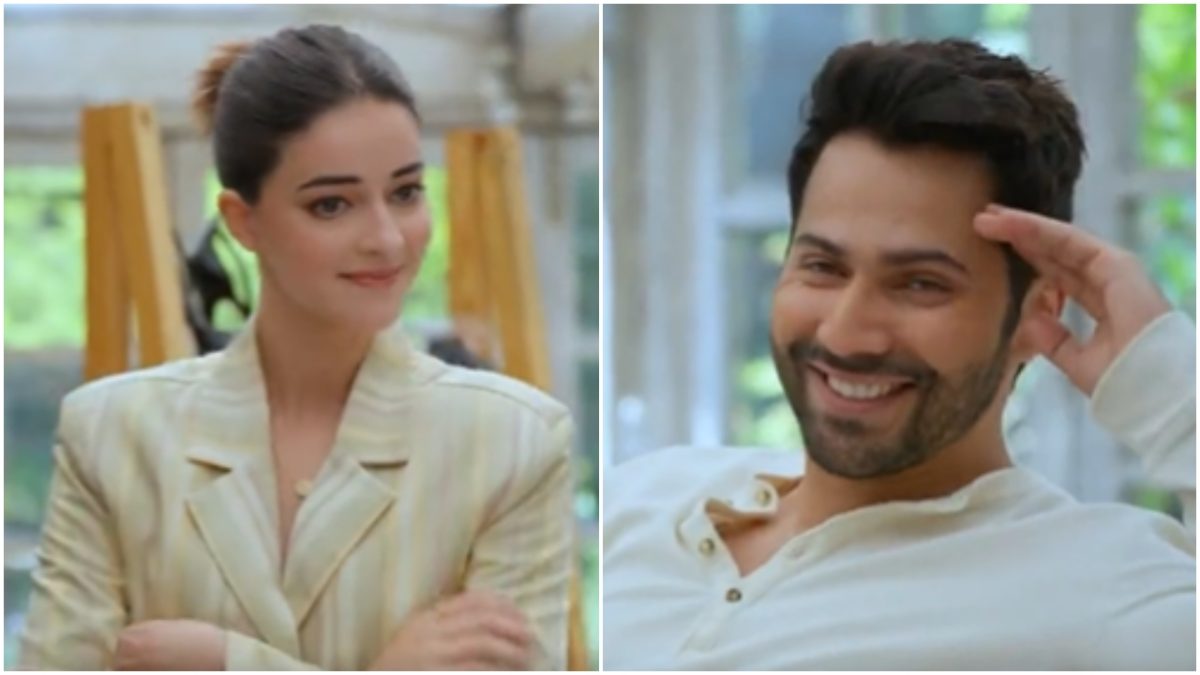 Ananya Pandey and Varun Dhawan from the teaser of 'Call me bae'