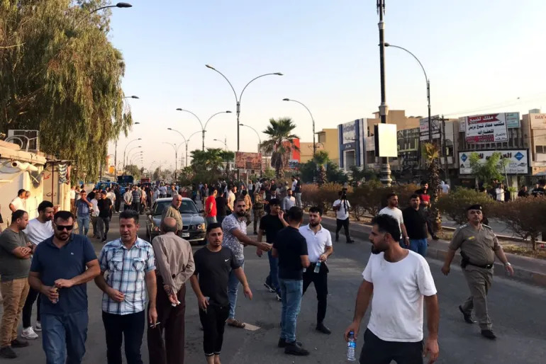Curfew was imposed in the Iraqi city of Kirkuk after rival protests turned violent - Asiana Times