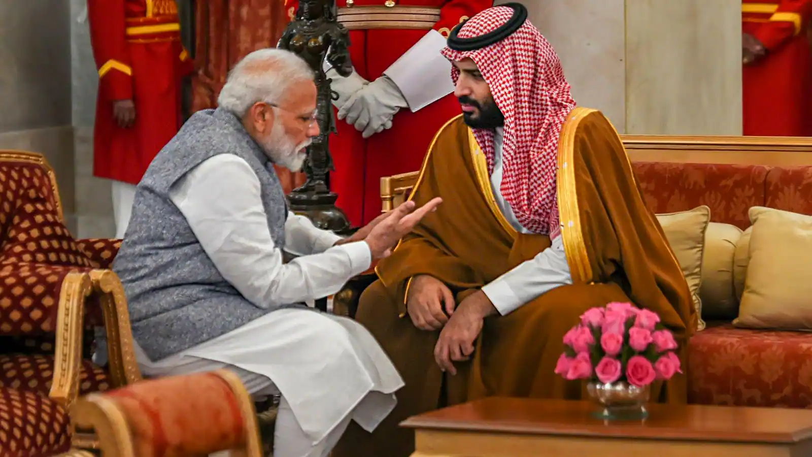 India PM Modi and Saudi Prince