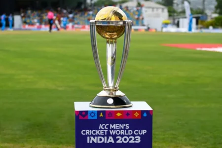 ICC World Cup Trophy (Image Source :ICC Cricket)