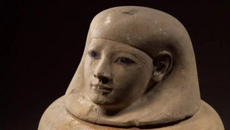 Ancient Egyptian Mummy Sculpture