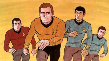 Star Trek: The animated series. Image source: BBC culture