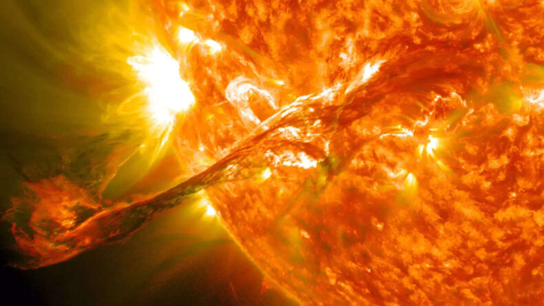 Sun's Solar Storm