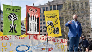 A recent report suggest that banks in the global north have been investing trillions in fossil fuels since 2016 (Image Source: Washington Informer)