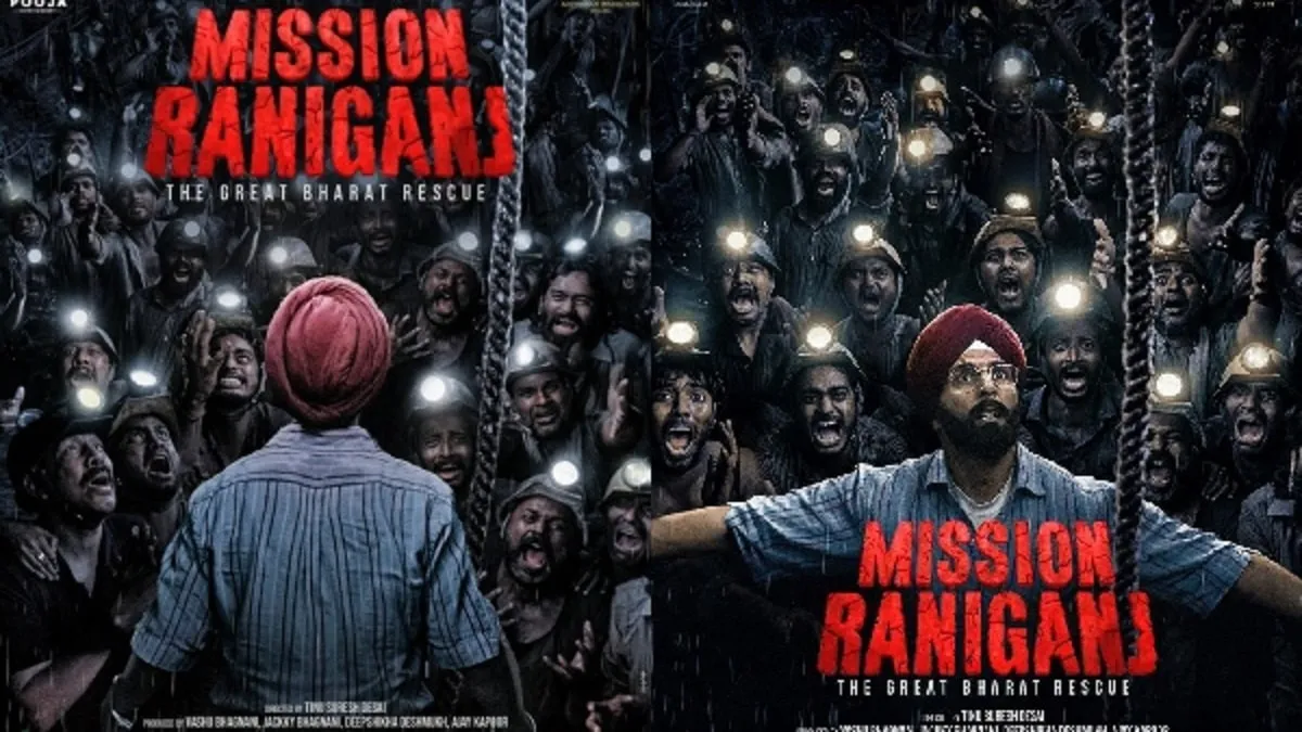 Akshay Kumar as Jaswant Singh Gill Mission Raniganj- the Great Bharat Rescue. 