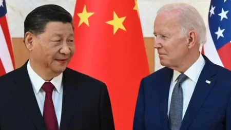 G-20 summit. Joe Biden and Xi Jinping in BRICS summit
