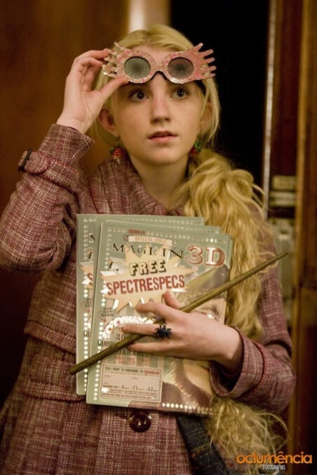 Luna Lovegood, the girl who is as sane as Harry Potter.