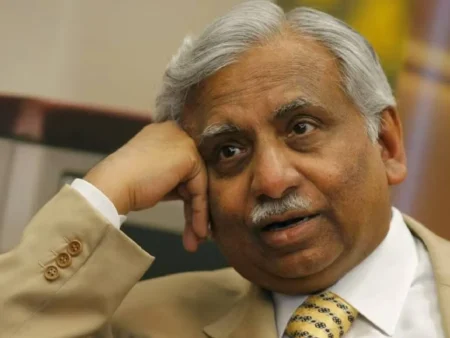 Naresh Goyal (born 29 July 1949) is a non-resident Indian (NRI) businessman and founder Chairman of Jet Airways. He started operating Jet Airways in 1993 with initial seed money from Tail Winds incorporated, Isle of Man. Following the 2005 IPO of Jet Airways, Forbes magazine declared him the 16th richest person in India, with a net worth of US$1.9 billion. He currently does not feature on the Forbes list.