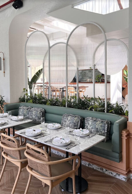 Decor at Delhi's Elina Vara farm produce inspired brasserie and restaurant