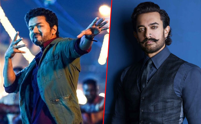 Aamir Khan with Thalapathy Vijay in Thalapathy 68