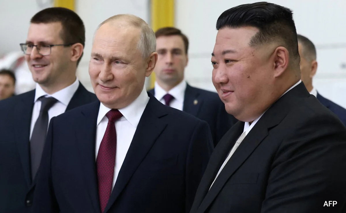 2024 summit between Vladimir Putin and Kim Jung Un Russia - North Korea
