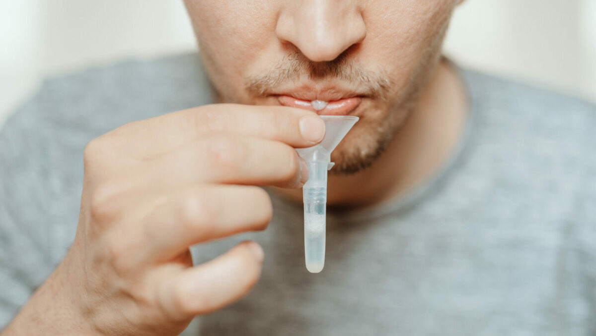 Saliva Test kit detects Cancer 