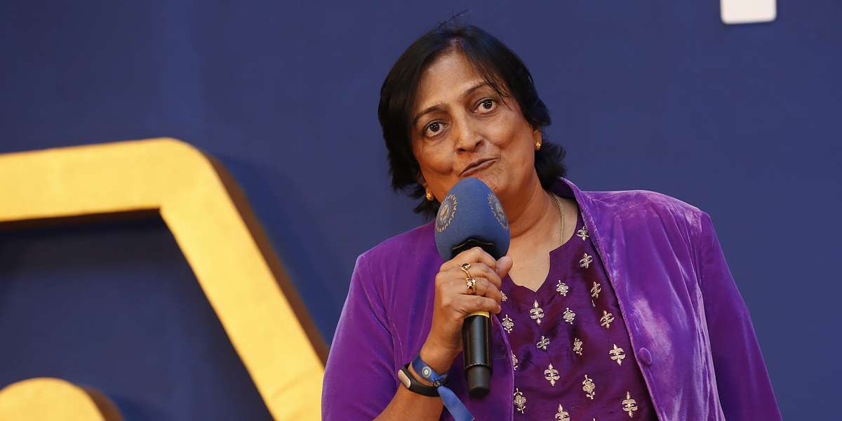 Former Indian Captain Shanta Rangaswamy