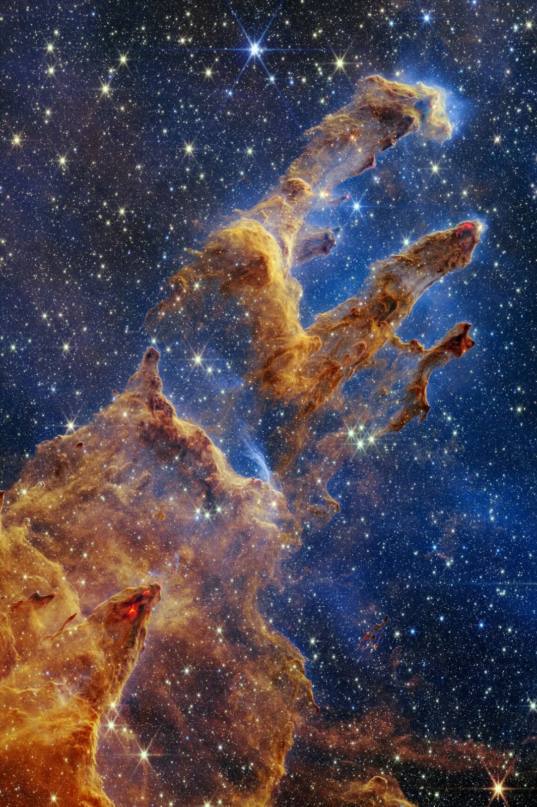 James Webb Space Telescope fetches Pillars of Creation with new profundity, simplicity - Asiana Times