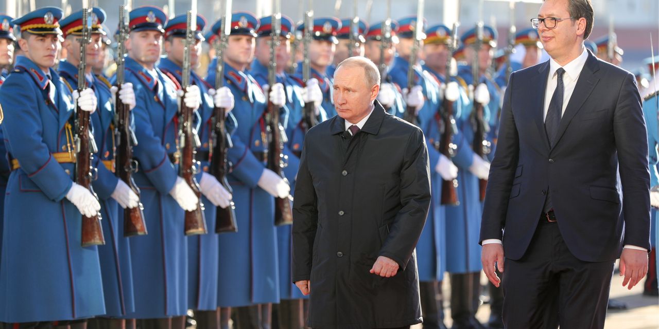 Putin Bolsters Serbia Ties as Western Sway Grows in the Balkans - Russia