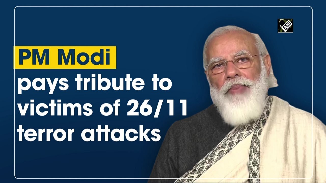Narendra Modi pays tribute to victims of 26/11 attack 