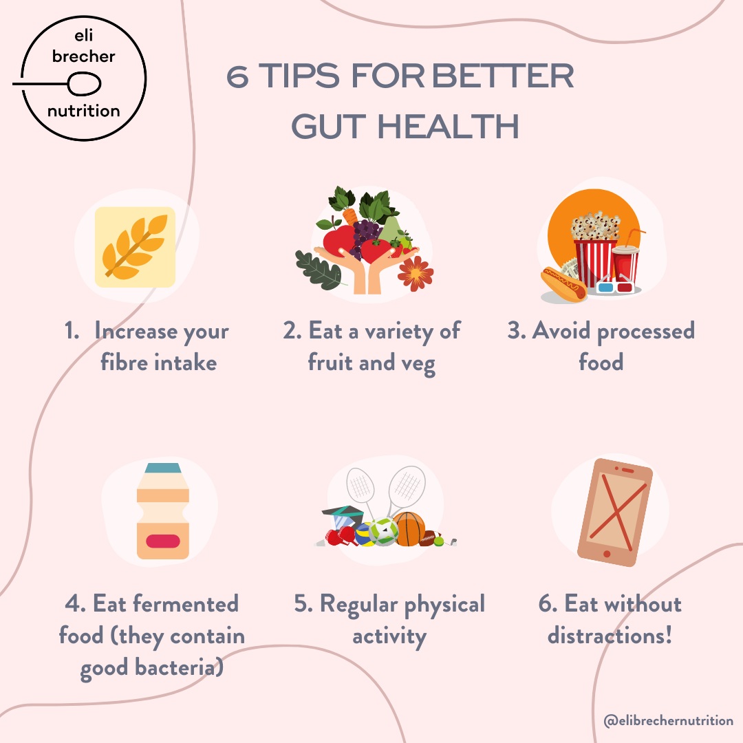 6 Tips for Better Gut Health
