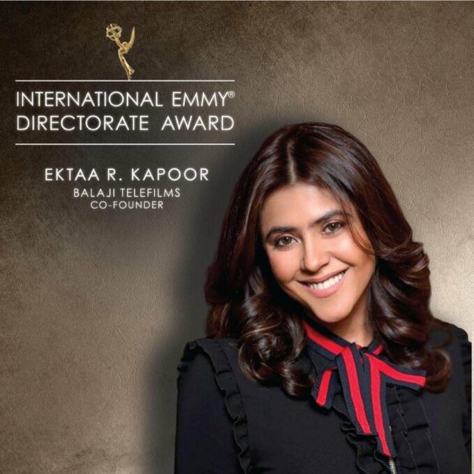 Ekta Kapoor: Set to Receive International Emmy Directorate Award - Asiana Times