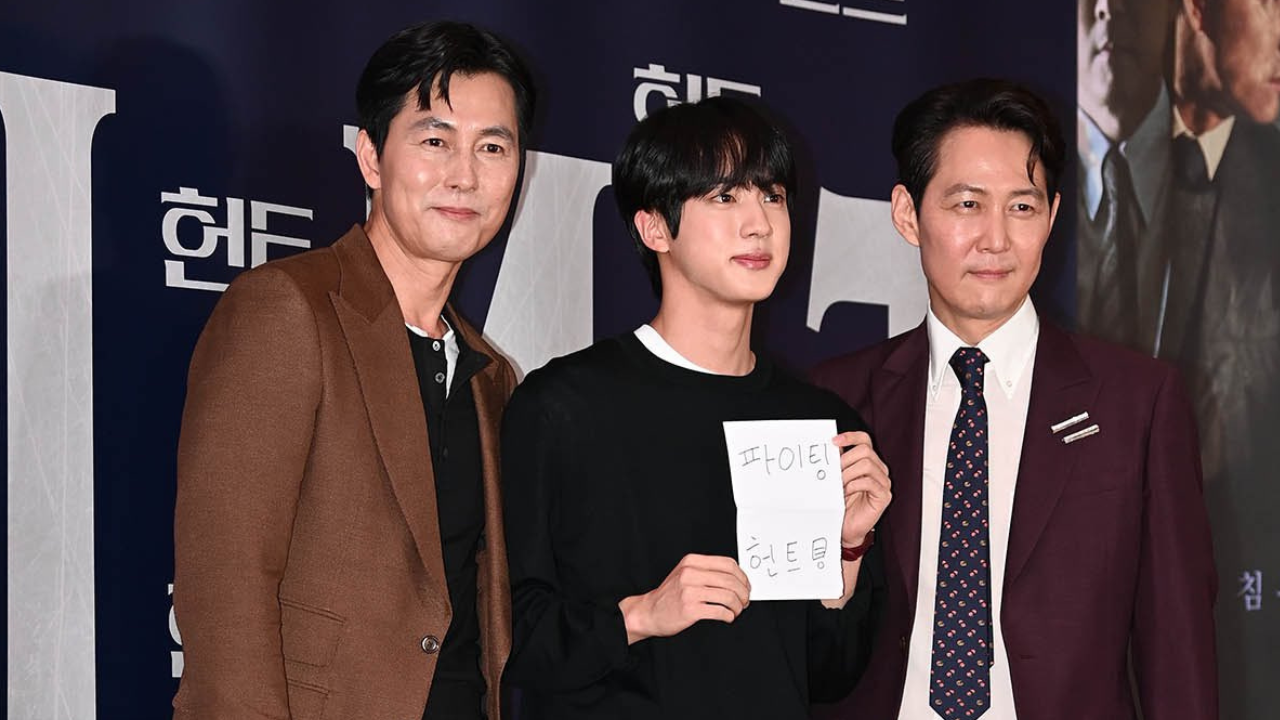 BTS member Jin on the premiere of the movie 'Hunt' - Asiana Times